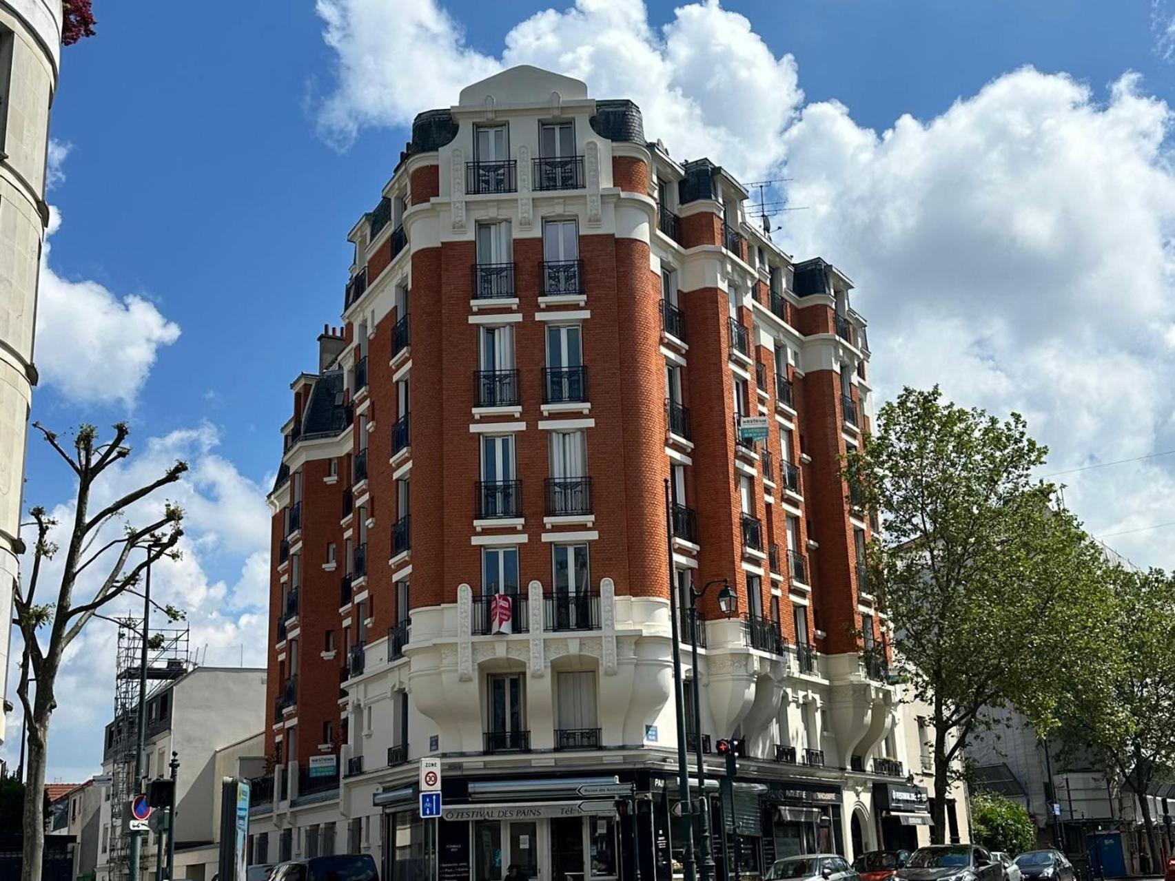 Apartment Metro-Paris Asnières Exterior foto